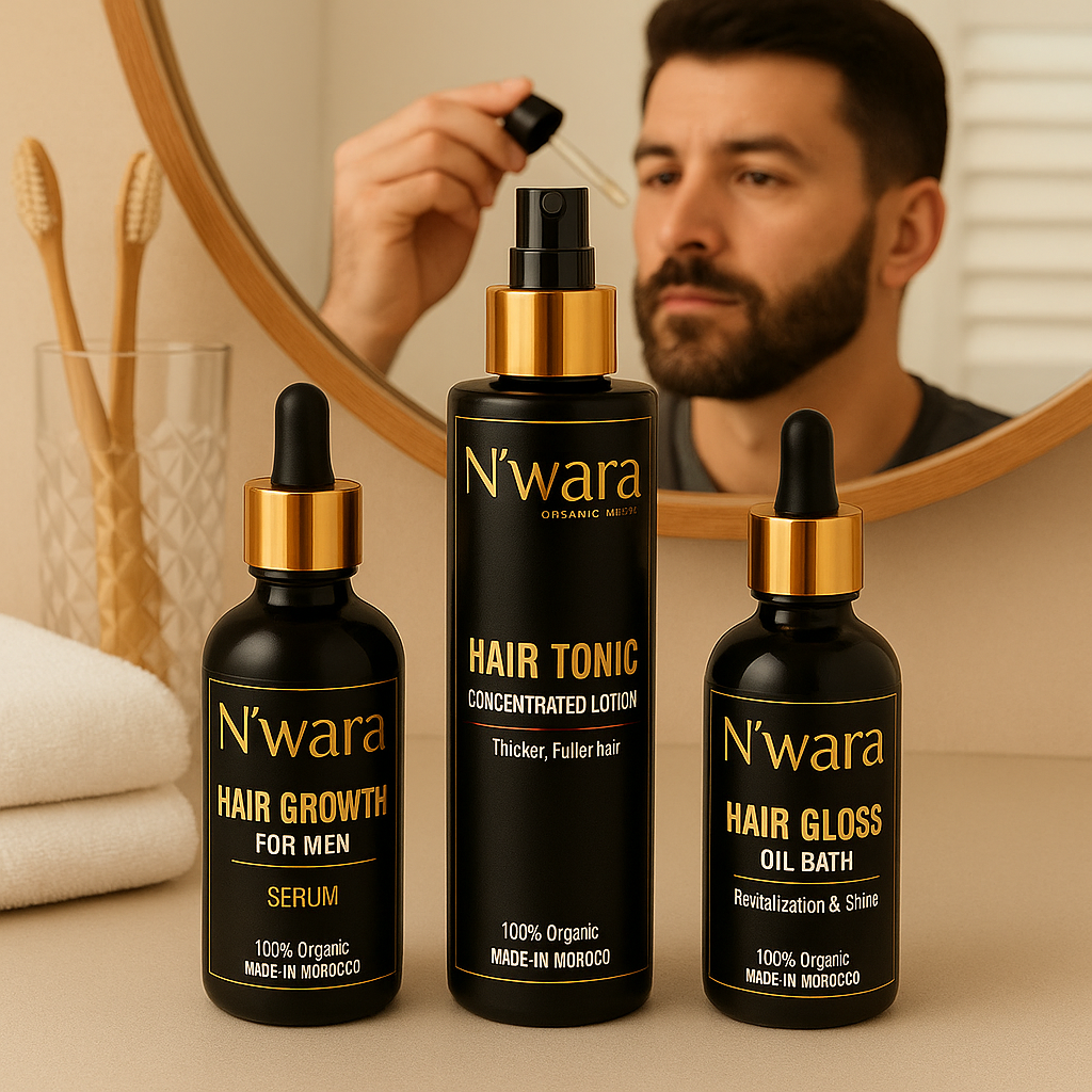 N'wara™ | Cure Capillaire Repousse Extrême Pour Hommes