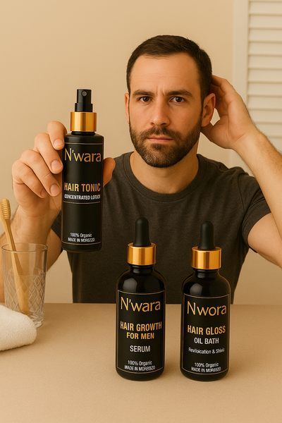 N'wara™ | Cure Capillaire Repousse Extrême Pour Hommes